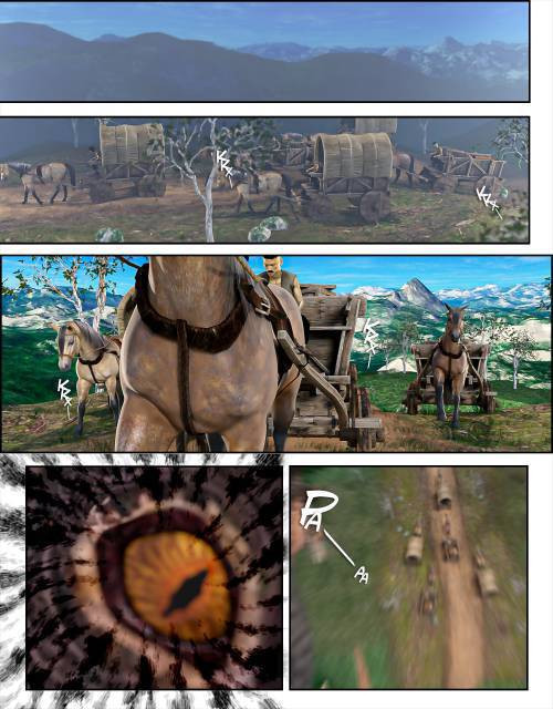 The Rose Fall Into Darkness №4 / Роуз погружается во мрак