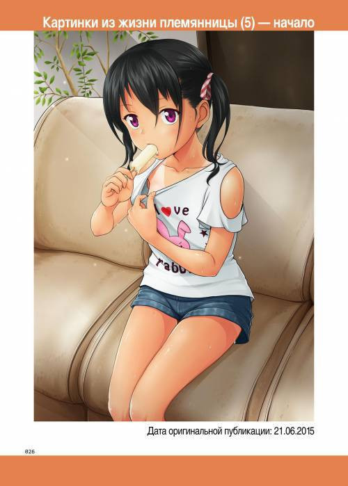 Meikko na Syoujo no Ehon №5  -Zenpen- / Картинки из жизни племянницы. Часть 5 - Начало