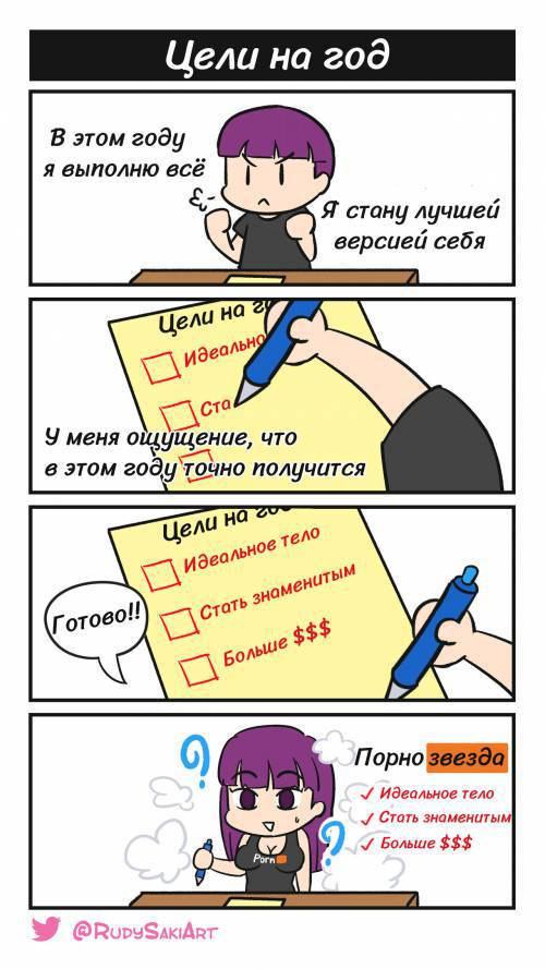 Genderbent Gag Comic №1 / Гендерные прикольчики