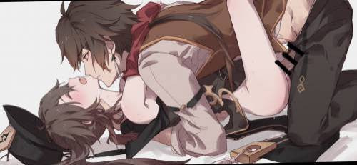 Zhongli x Hu Tao Love Story №2 / История любви Джун ли Ху Тао