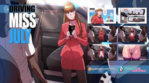 Driving Miss July / Покатушки мисс Юлии
